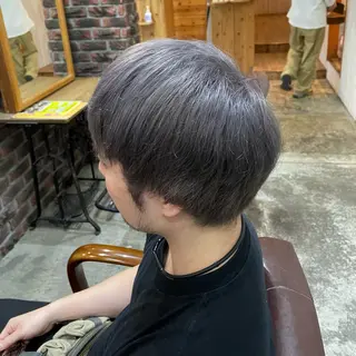 ショート カラー メンズ メンズカラー/ バレイヤージュ/聖斗のヘアスタイル