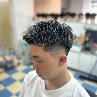 ショート メンズ The GNASTY by damdeetokyo所属・渡辺 琉聖のヘアスタイル