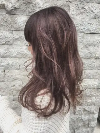 ミディアム カラー ヘアアレンジ エクステの神様 ▫️原島ユウヤ▫️のヘアスタイル