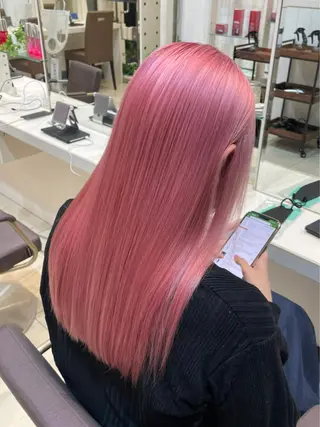 ロング カラー 艶髪・透明感カラー ✨若松良樹のヘアスタイル