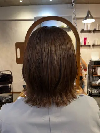 ミディアム Hair relaxation drop大森所属・佐藤槙哉 サトウシンヤのヘアスタイル