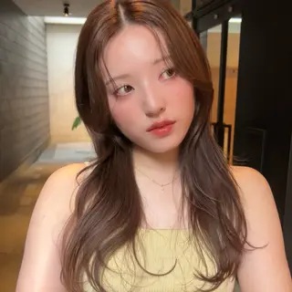 ロング 🌸透明感/レイヤー / 栗林 彩🌸のヘアスタイル