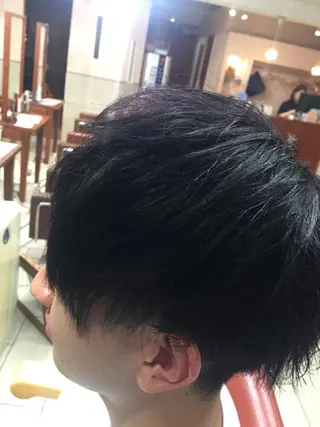 カラー ヘアアレンジ メンズ メンズパーマの巨匠 鈴木純のヘアスタイル