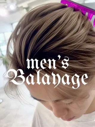 カラー メンズ 【バレイヤージュ】 kentoのヘアスタイル