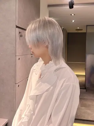 ショート カラー メンズ Qin所属・ルーツカラー 🌟  ミキのヘアスタイル