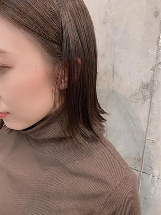 ミディアム 江原 綾花のヘアスタイル