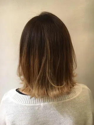 ミディアム カラー Laf.【ラフ］北坂戸駅前所属・🌈New Open Laf.🌈奥居伸輔のヘアスタイル