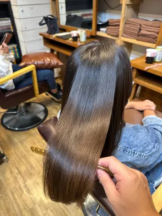ロング 平田 たかしのヘアスタイル