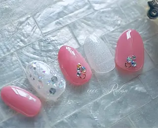 ネイル 自爪育成ネイルサロン ココリュバンのネイルデザイン