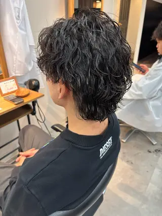 パーマ メンズ 男の理想を叶える🔥 メンズパーマ特化｜関のヘアスタイル