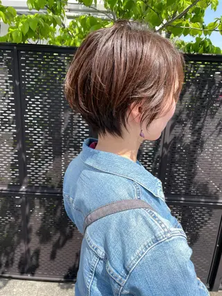 ショート 韓国レイヤー🇰🇷 ReLien西大寺店のヘアスタイル