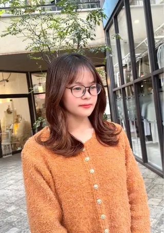 ミディアム ace 梅田所属・似合わせ特化 美容師kokiのヘアスタイル