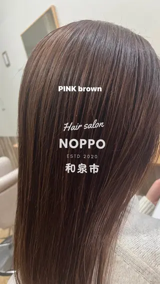 ロング カラー noppo所属・NOPPO 和泉市 美容室／奥村　飛鳥のヘアスタイル