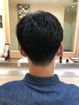 メンズ 赤星 さえのヘアスタイル