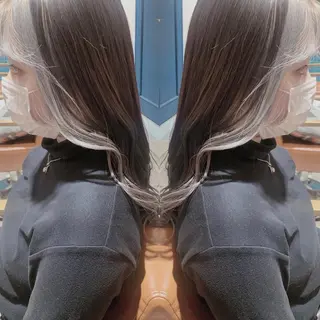 ロング カラー 韓国🇰🇷 ✂︎hair 内田愛のヘアスタイル