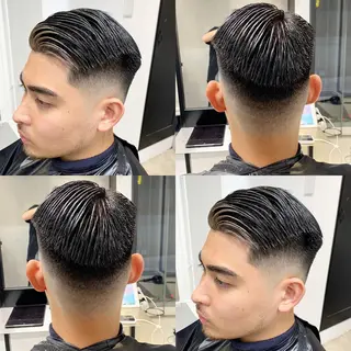 ショート メンズ 及川シゲル 髪質改善講師のヘアスタイル