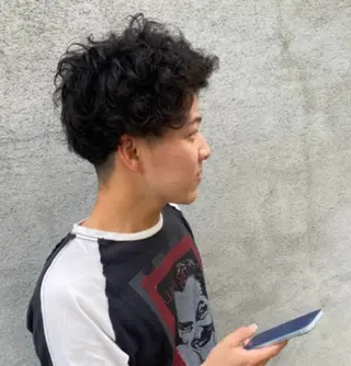 パーマ メンズ men's　パーマ/ ⭐️Tenshinのヘアスタイル