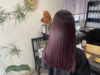 カラー 小野 絢未のヘアスタイル