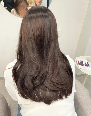 ロング mono.所属・南茨/ヘッドスパ /カット/momoのヘアスタイル