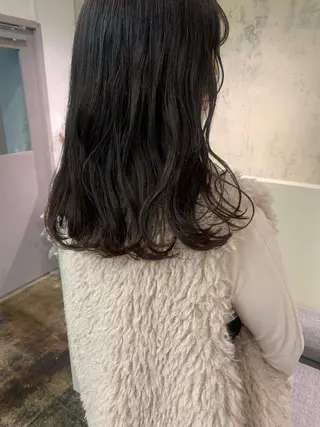 ロング カラー yupi🐈⬛ レイヤー/パーマのヘアスタイル