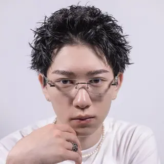 ショート パーマ メンズ スパイキーショート パーマ🔥ritaのヘアスタイル