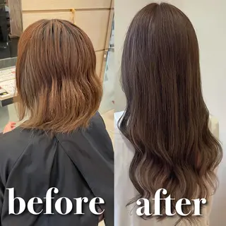 ロング カラー シールエクステ/ 髪質改善💐yuuのヘアスタイル