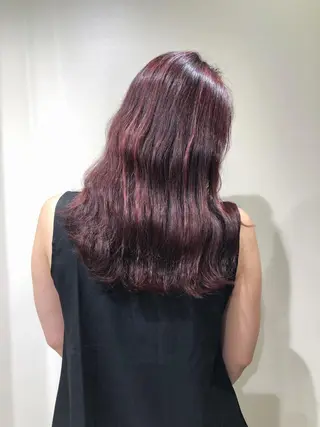 ミディアム カラー 🦋美髪／エクステ 🦋アベイクミのヘアスタイル