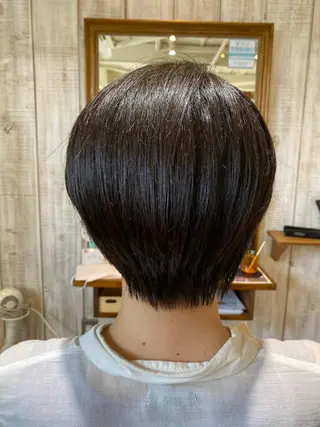 ショート ICON所属・艶美髪マスター 店長✂︎YUKKEのヘアスタイル