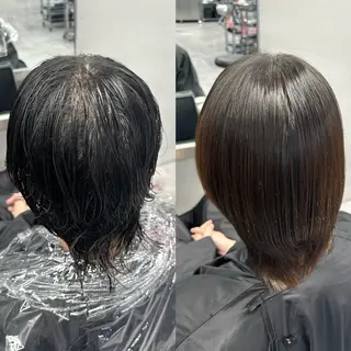 ショート パーマ メンズ 縮毛矯正/IROHA 🌷るかのヘアスタイル