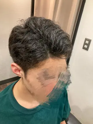 ショート メンズ 徒歩3分ビジネスマン カット👦🏻うしだのヘアスタイル