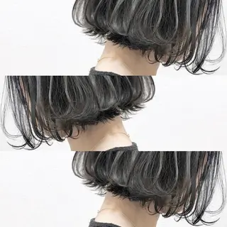 ショート カラー パーマ ヘアアレンジ tocca所属・毎月通える価格♪ 杉本真基のヘアスタイル