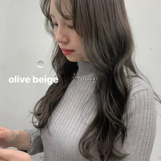 ロング fifth所属・センターパート／マッ シュ／パーマ　あさみのヘアスタイル