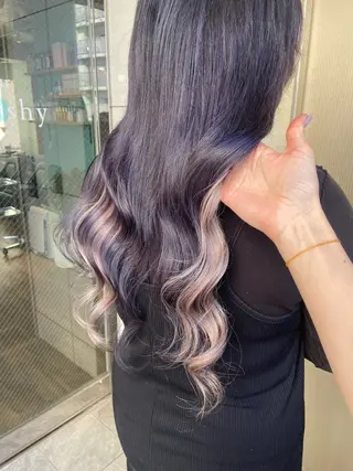 🧸プルエクステ❤︎ ネイルKAO🧸のヘアスタイル