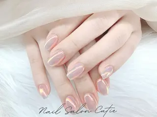 ネイル 池袋東口cutie 爪形成ワンホンネイルのネイルデザイン