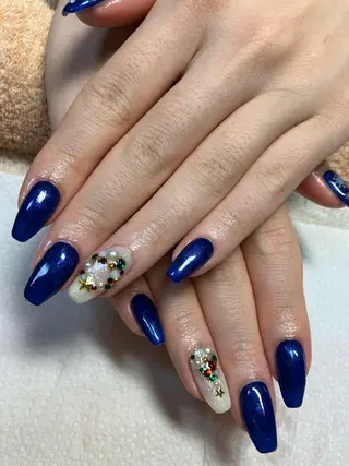 ネイル rukianail 新里のネイルデザイン