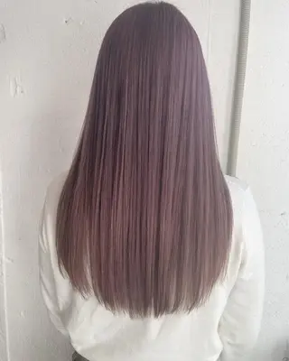 ロング カラー hisano / ハイトーン・透明感のヘアスタイル