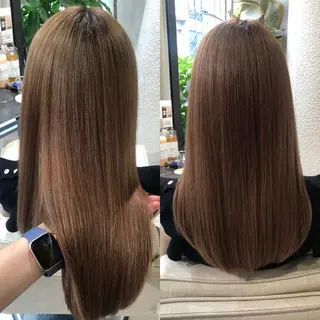 セミロング 🦋美髪／エクステ 🦋アベイクミのヘアスタイル