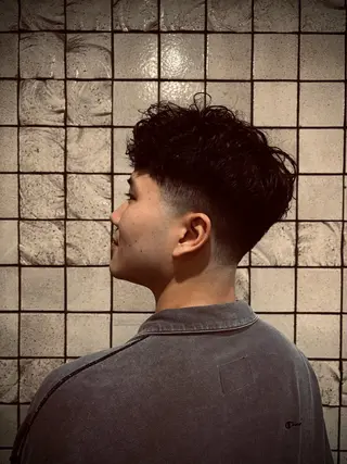 ショート メンズ ヒロ銀座 miu 7/1から新宿店のヘアスタイル