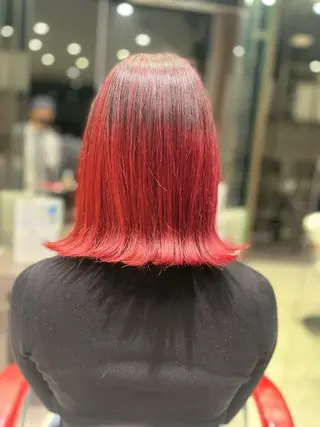 ミディアム カラー 12月空きあり 上野颯太のヘアスタイル