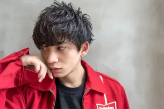 ミディアム パーマ メンズ FM【エフエム】HAVANA所属・💈圧倒的メンズ特化 明大前美容師💈のヘアスタイル