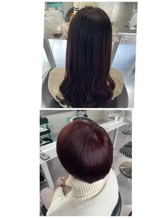 カラー 野崎 孝章のヘアスタイル