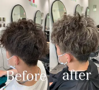 ミディアム 【酸性ストレート】 宮下和明のヘアスタイル