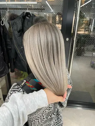 ロング カラー 断髪刈舞所属・フェード・メッシュ ハイトーン/fumaのヘアスタイル