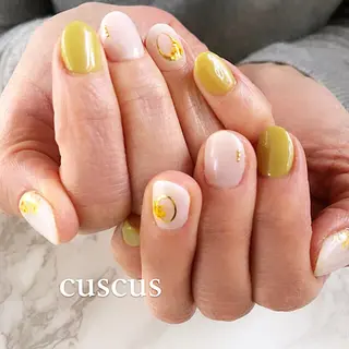 ネイル ＣＵＳＣＵＳ …ｔ.akiのネイルデザイン