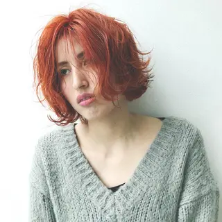 ショート カラー AGU akariのヘアスタイル