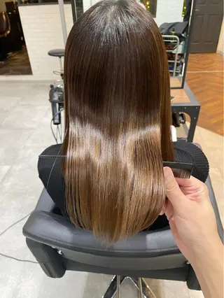 ミディアム 杉野/髪質改善 Zina博多店長のヘアスタイル