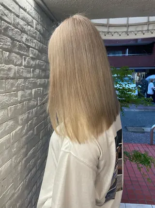 セミロング VEGA天神 ブリーチのヘアスタイル