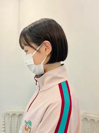 ショート en,所属・en,似合わせカット /ボブ/透明感カラーのヘアスタイル