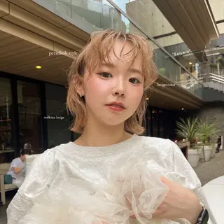 ショート ブリーチ/ショート sakura🎀のヘアスタイル