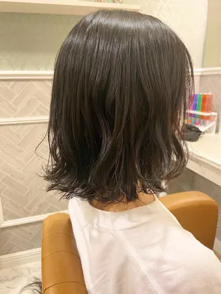 ミディアム カラー パーマ メンズ 銀座/似合わせカット 🤍美月のヘアスタイル